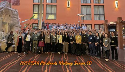 E3SM Group Photo at the 2023 All-Hands Meeting in Denver, CO.