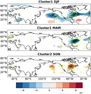 Significant Large-Scale Meteorological Patterns for Dry Spells in the Northeastern U.S. 
