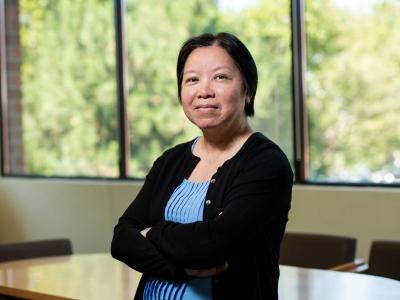 L. Ruby Leung is one of the three DOE National Laboratory scientists named as DOE Office of Science Distinguished Scientist Fellows. Photo is by Andrea Starr, Pacific Northwest National Laboratory.