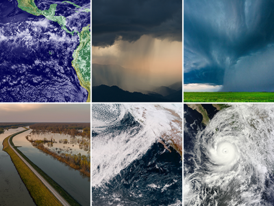 The Water Cycle and Climate Extremes Modeling (WACCEM) scientific focus area studies the roles of large-scale circulation and convection in the water cycle and the implications for variability and multidecadal changes of extreme events. 