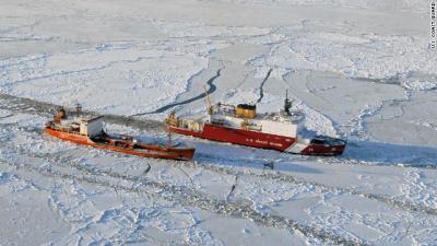 In 2012, the U.S. Navy used the CICE model to guide a joint U.S.-Russian convoy through 300 miles of sea ice to resupply Nome, Alaska with emergency fuel. 