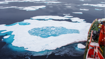 Arctic Sea ice. Picture courtesy Mikhail Varentsov.