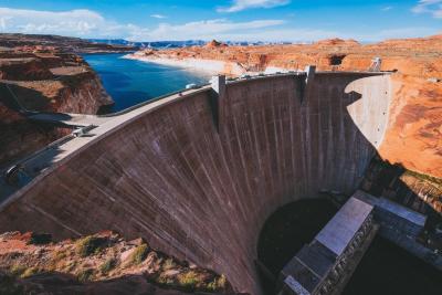 Predicting the flow of water into reservoirs helps water managers mitigate flooding and drought by using dams, such as Arizona’s Glen Canyon Dam.